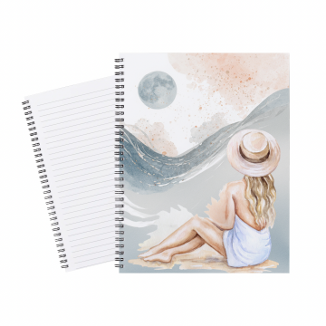 Notebook Lady Landscape