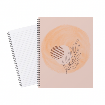 Notebook Boho Stripe Sun
