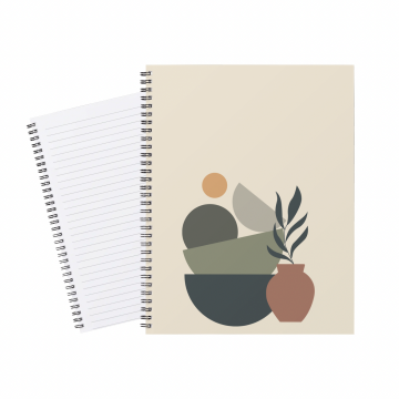 Notebook Boho Plant